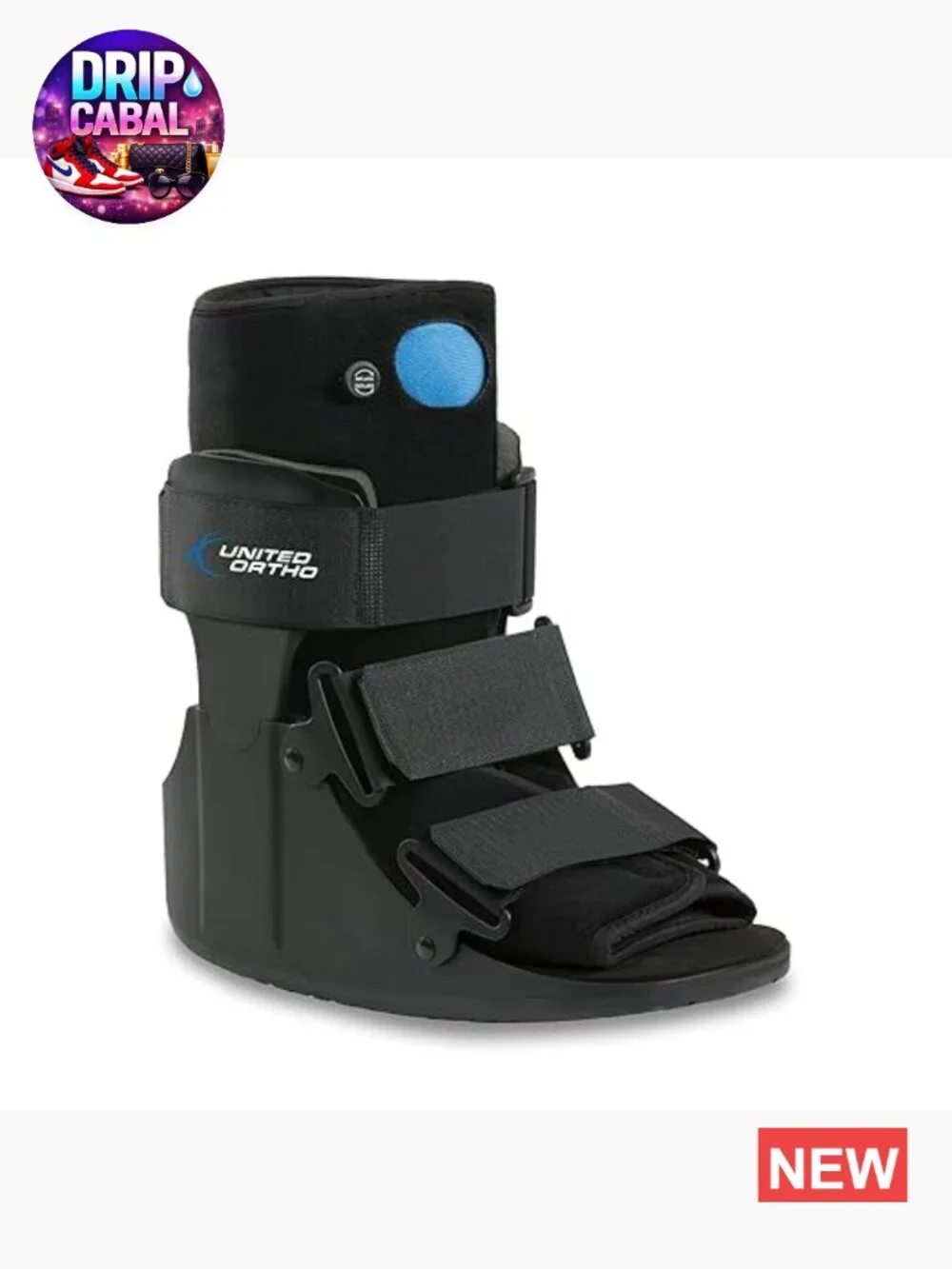Short Air Cam Walker Fracture Boot with Adjustable Fit